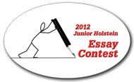 Junior Holstein Essay Contest