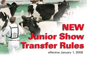 New Junior Show Transfer Rules